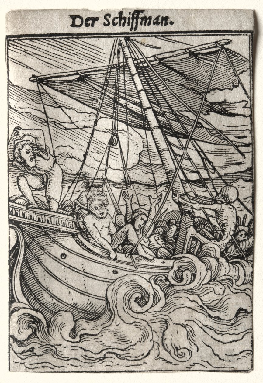 Tanec smrti: Námořník, c. 1526. od Hans Holbein