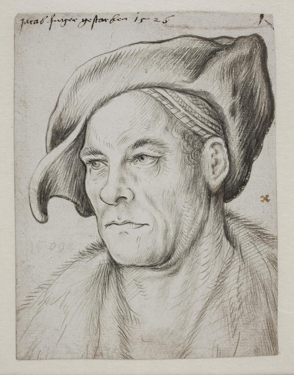 Portrét finančníka a obchodníka Jacoba Fuggera od Hans Holbein d.Æ.