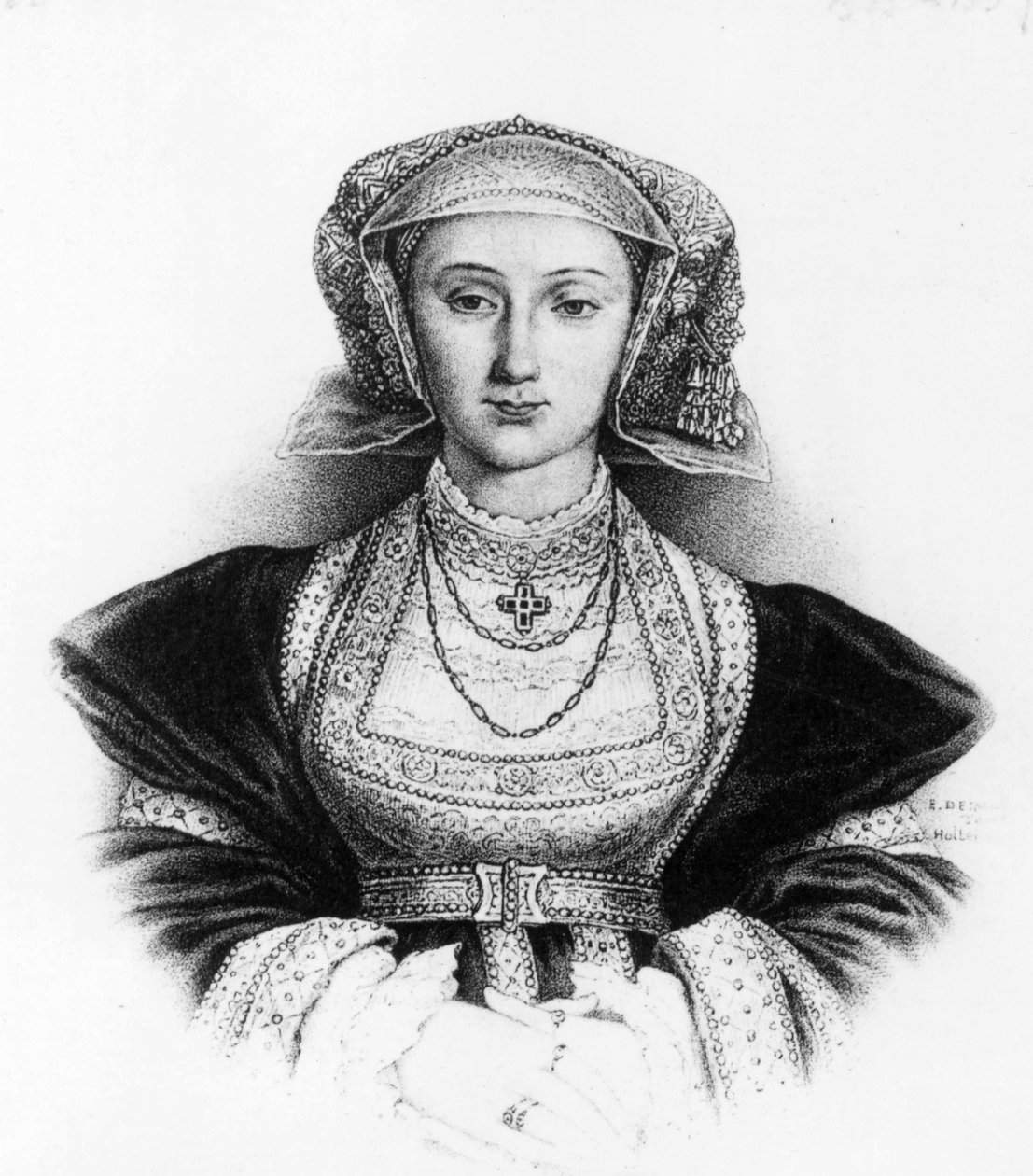 Anna Klevská od Hans Holbein der Jüngere