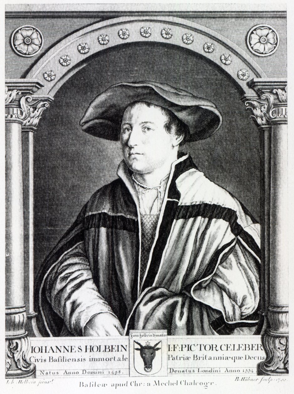 Hans Holbein mladší, vyryl Bartholomaus Huebner, 1790 od Hans Holbein der Jüngere