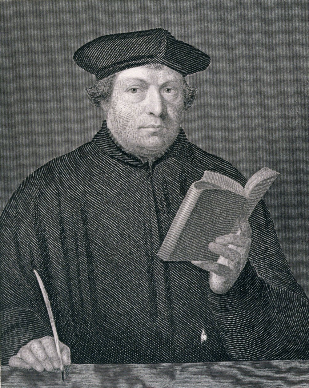 Martina Luthera (1483-1546), ryl W. Holl, z 