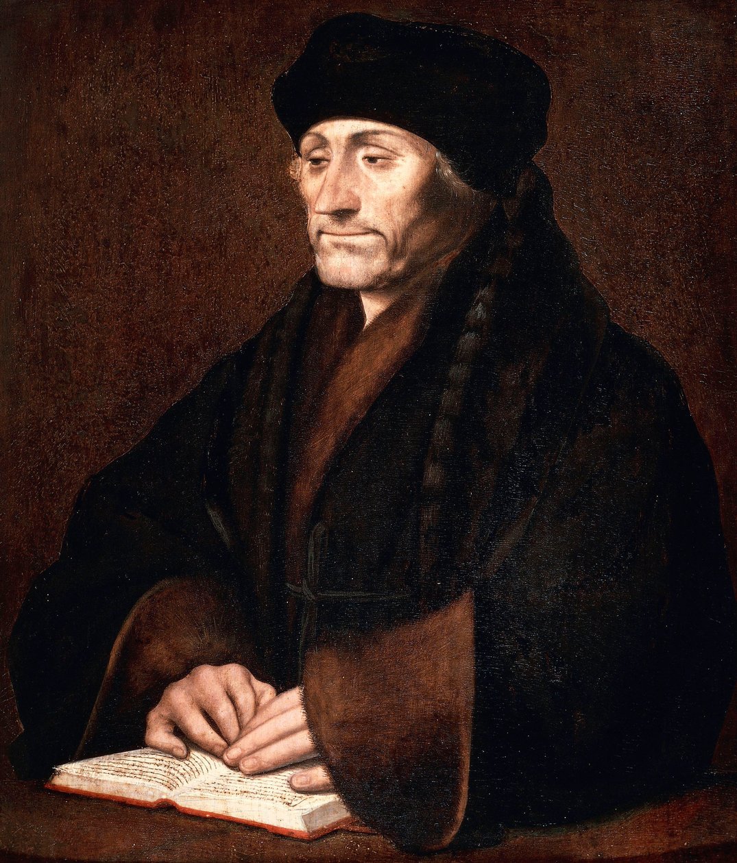 Portrét Desideria Erasma od Hans Holbein der Jüngere