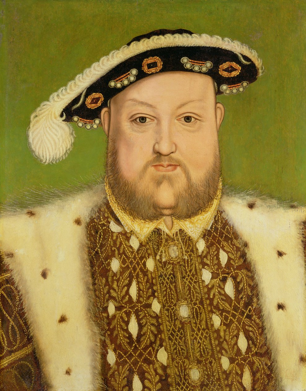 Portrét Jindřicha VIII. (1491-1547) od Hans Holbein der Jüngere