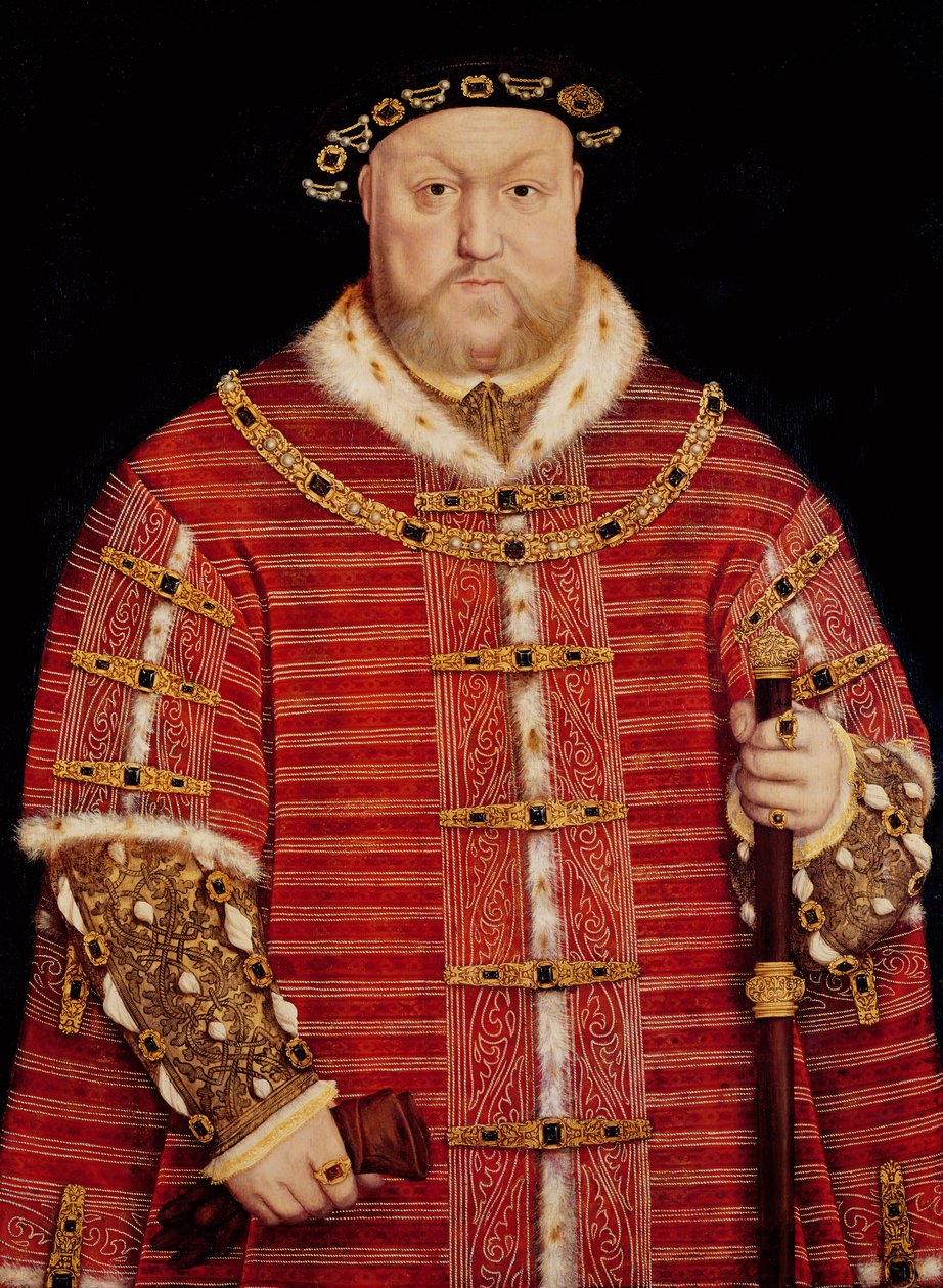 Portrét Jindřicha VIII od Hans Holbein der Jüngere