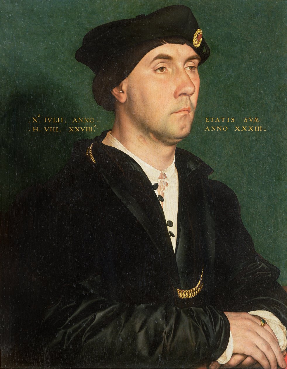 Portrét sira Richarda Southwella (1504-64) 1536 od Hans Holbein der Jüngere