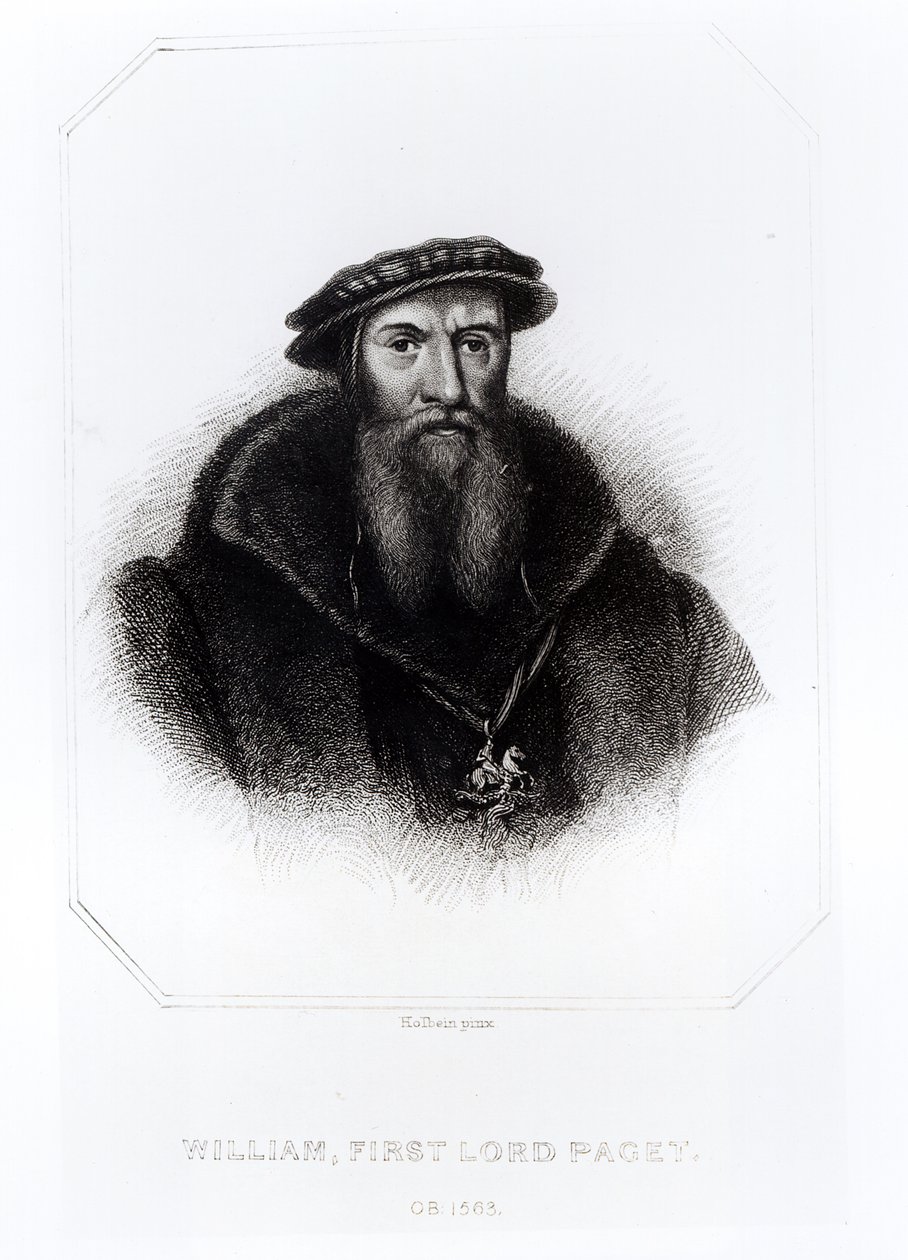 Portrét Williama, prvního lorda Pageta od Hans Holbein der Jüngere