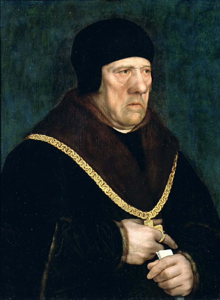 Sir Henry Wyatt (asi 1460-1537) od Hans Holbein der Jüngere