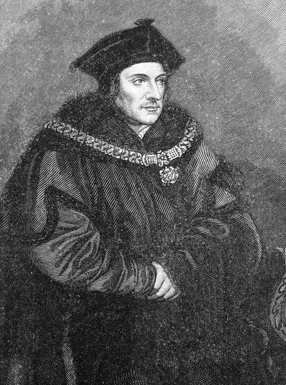 Sir Thomas More (1478-1535) (viz také 84116) od Hans Holbein der Jüngere
