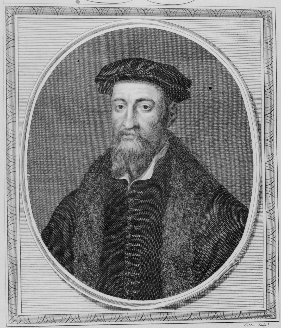 Sir Thomas Smyth, rytý John Goldar, 1785 od Hans Holbein der Jüngere