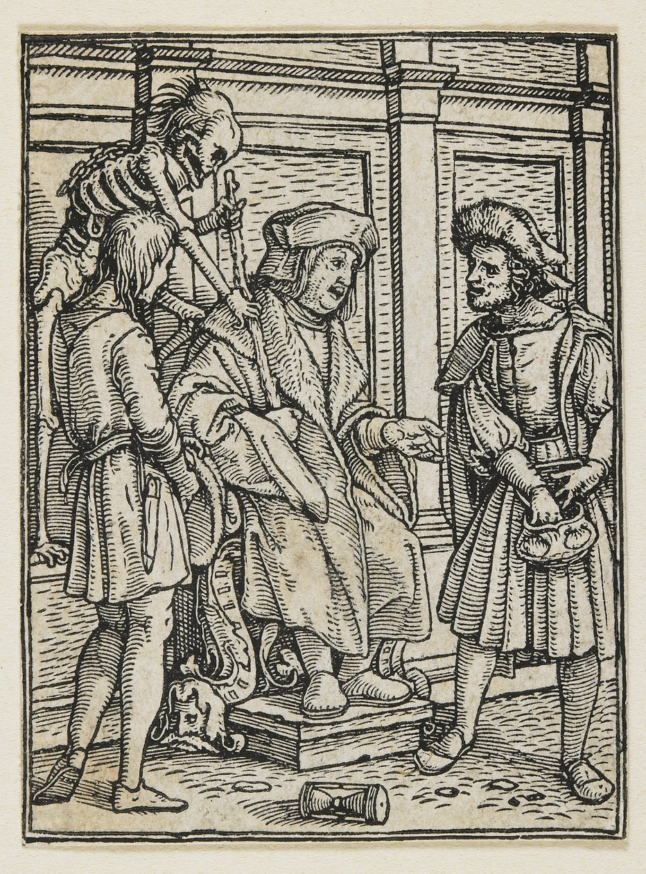 Soudce z tance smrti (Lyons), 1538, 1523-1526 od Hans Holbein der Jüngere