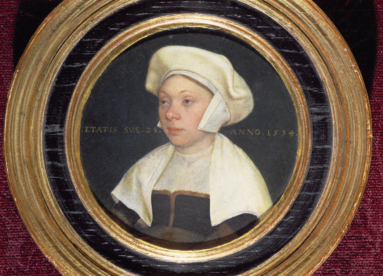 Manželka hodnostáře na dvoře krále Jindřicha VIII., 1534 (pár 72441) od Hans Holbein der Jüngere
