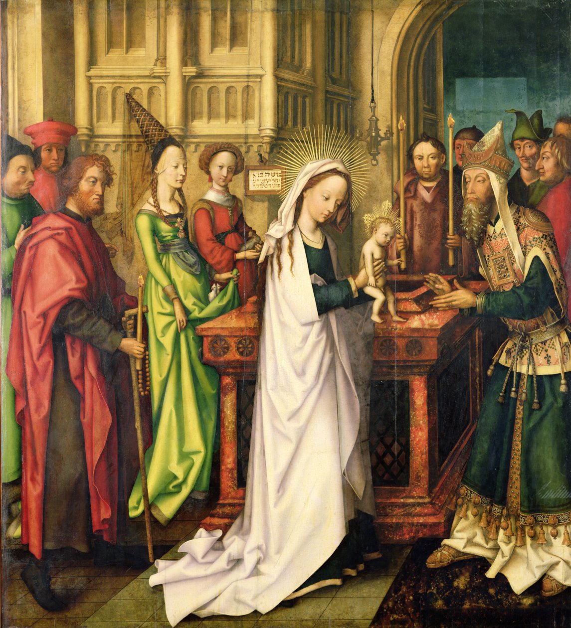 Zobrazení Krista v chrámu, 1500 (viz také 147226) od Hans Holbein the Elder