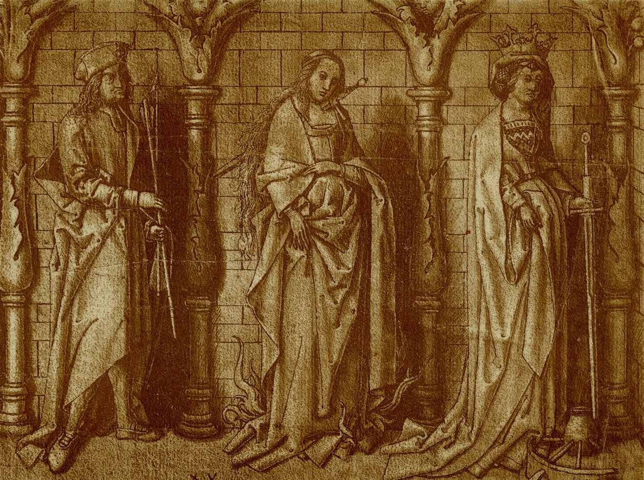 Svatý Willibald, Lucia a Katharina od Hans Holbein the Elder