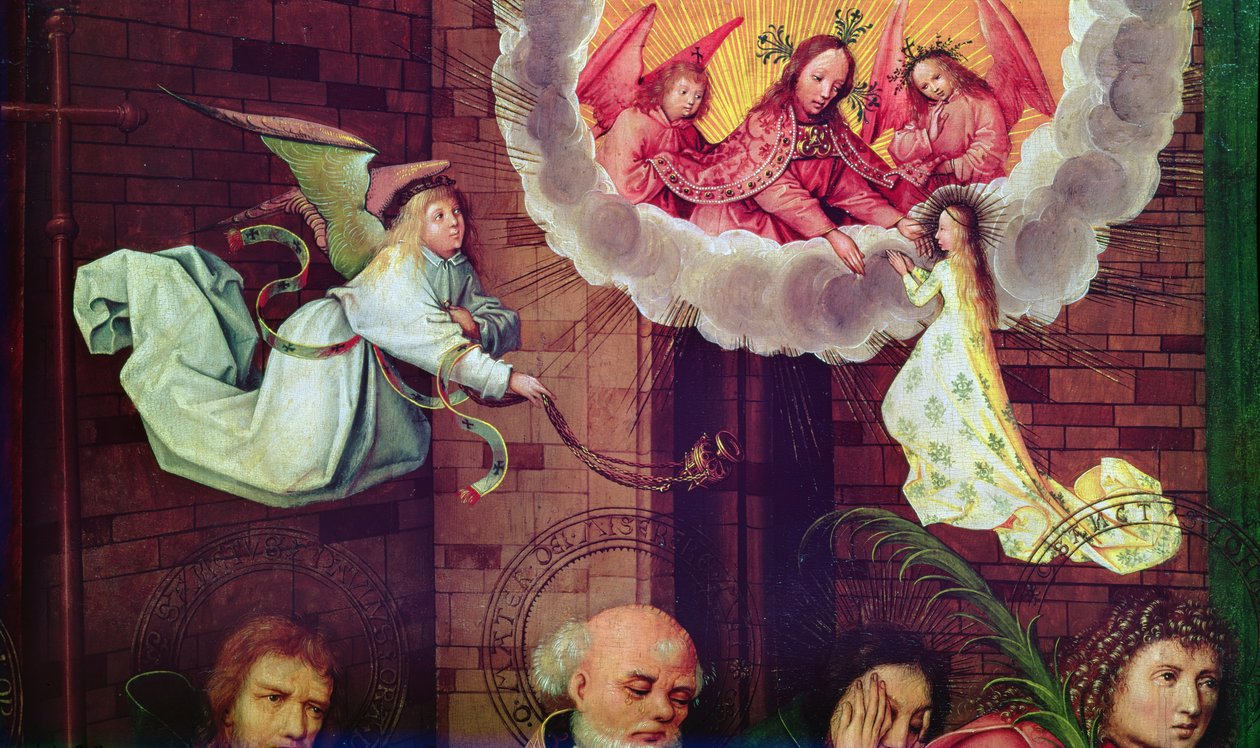 Smrt panny (detail) od Hans Holbein the Elder