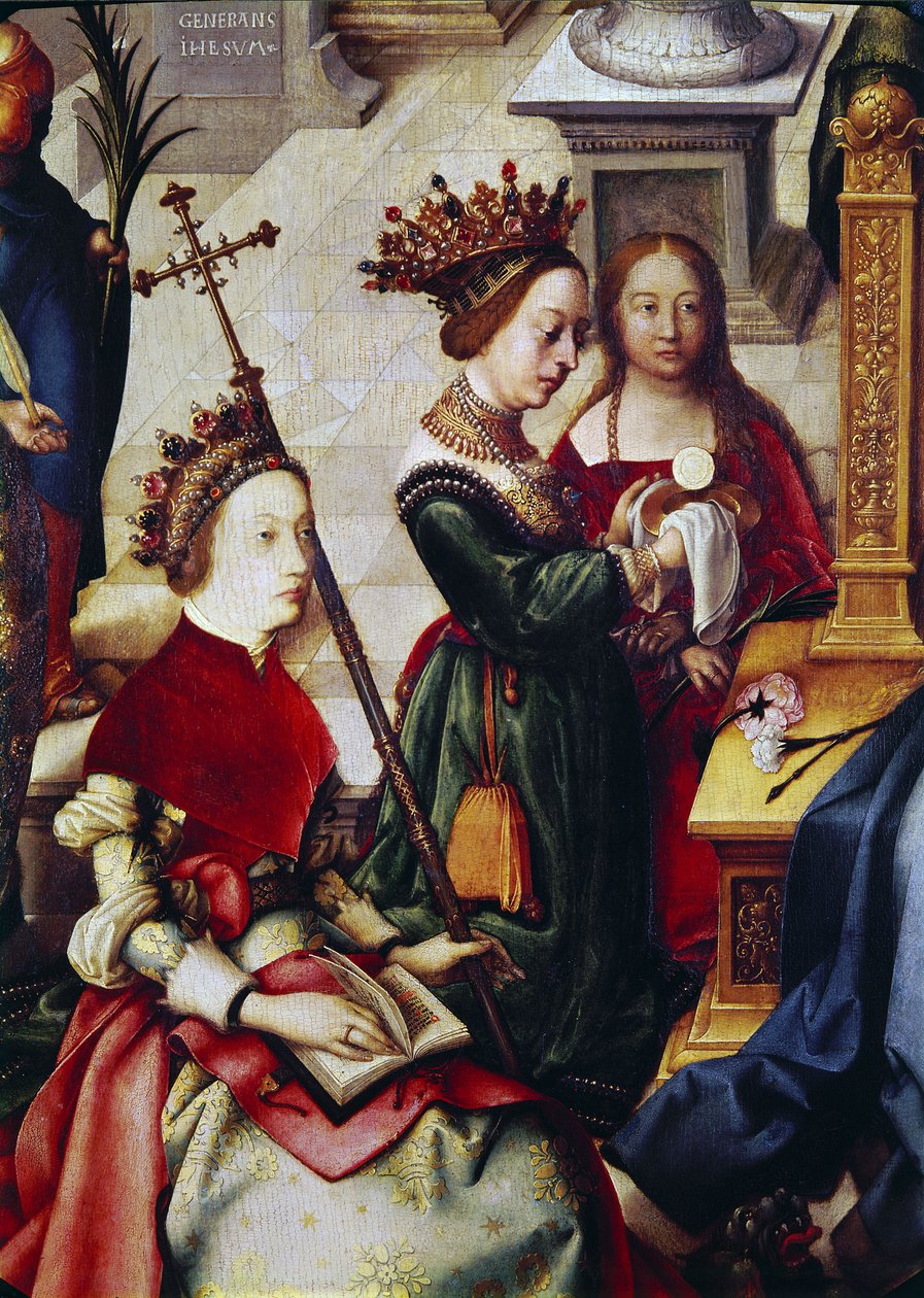 Detail fontány života, 1519 od Hans Holbein the Elder