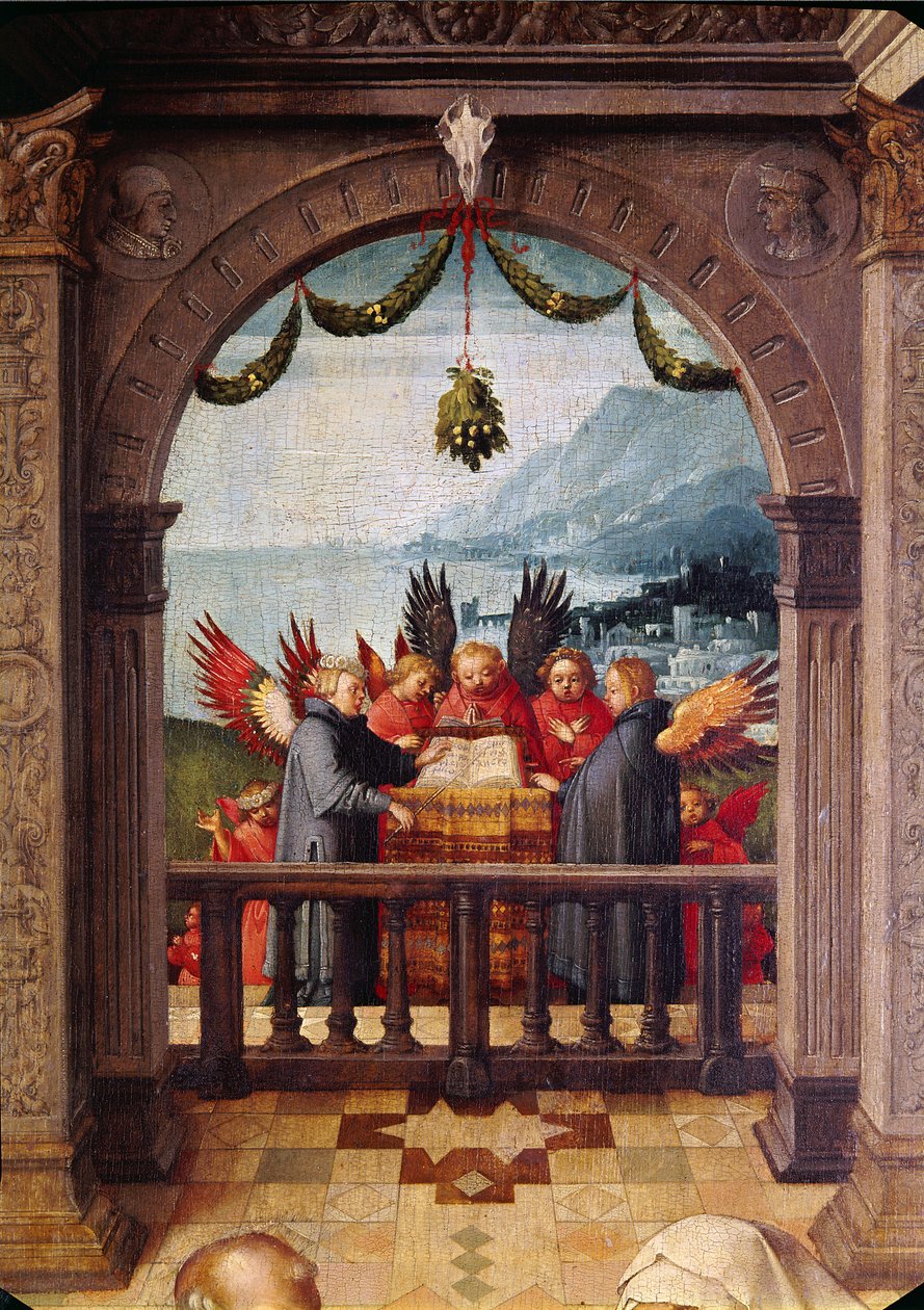 Detail fontány života, 1519 od Hans Holbein the Elder
