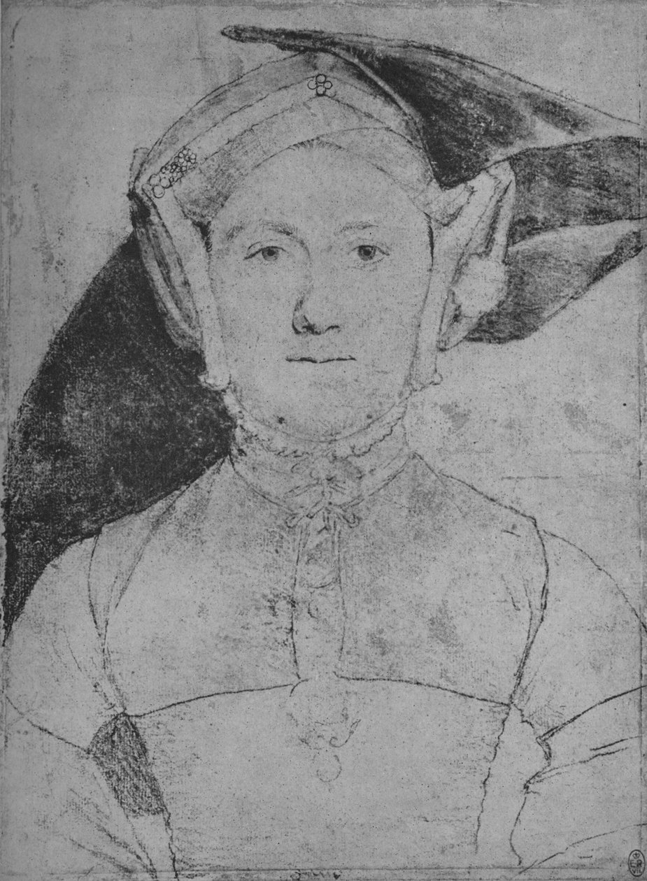 Dáma: Neznámá, c1532-1543 1945 od Hans Holbein der Jüngere