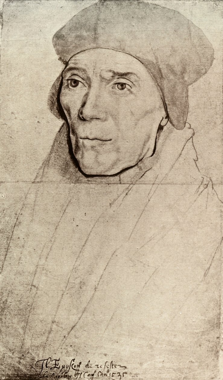 Biskup Fisher, 1909 od Hans Holbein der Jüngere