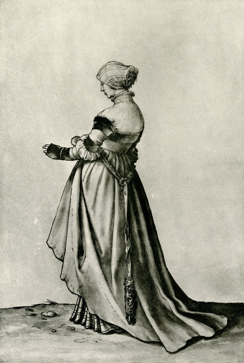 Buržoazní z Basileje od Hans Holbein der Jüngere