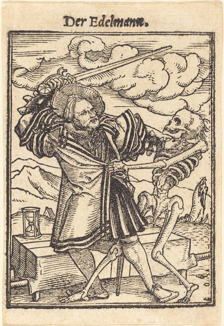 Šlechtic od Hans Holbein der Jüngere