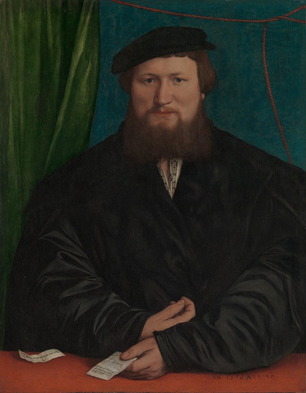 Derick Berck z Kolína nad Rýnem, 1536. od Hans Holbein der Jüngere