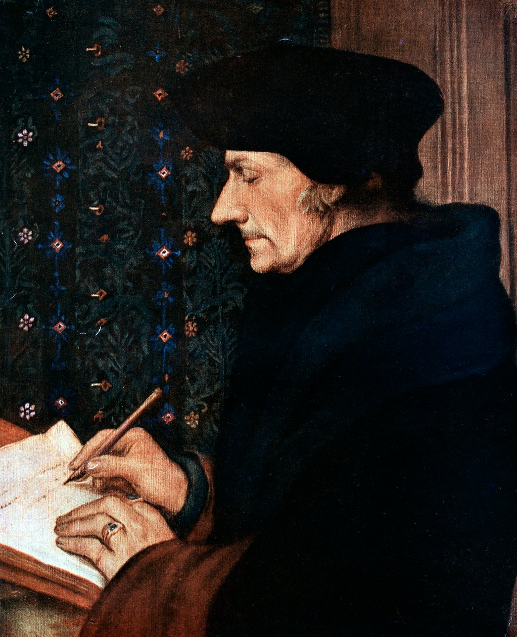 Desiderus Erasmus 1497-1543, holandský humanista a učenec, 1523. od Hans Holbein der Jüngere