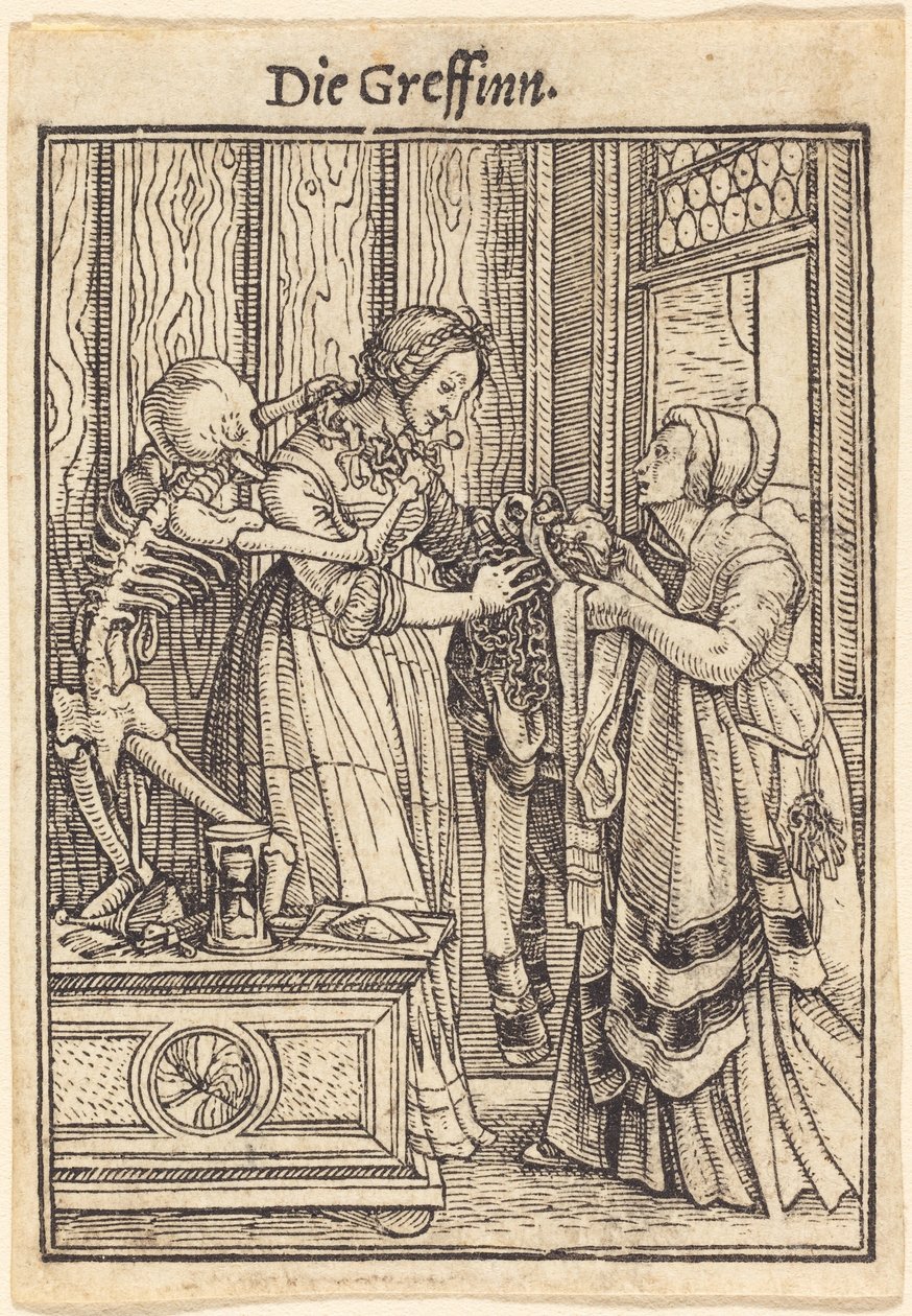 Hraběnka od Hans Holbein the Younger
