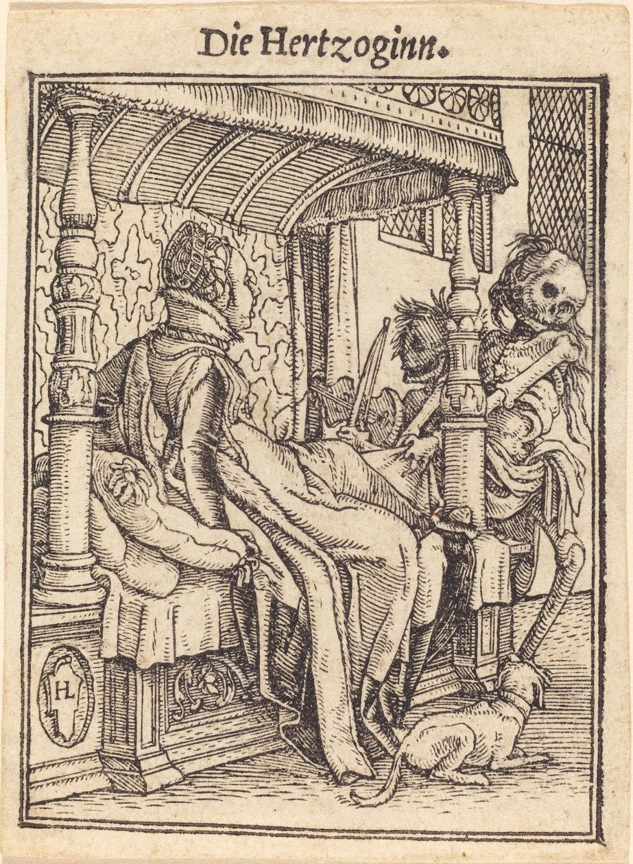 vévodkyně od Hans Holbein der Jüngere