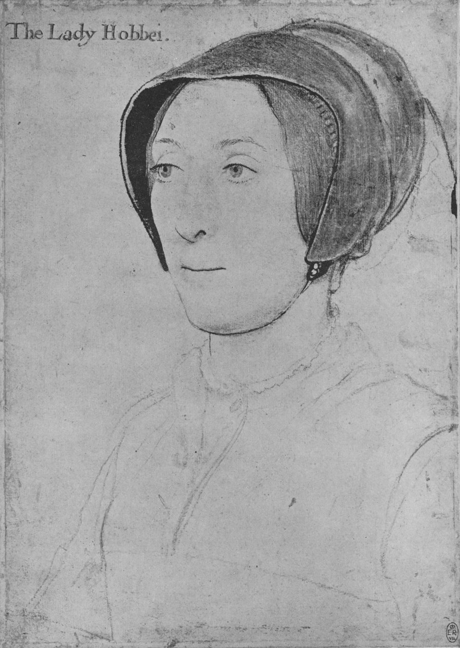 Elizabeth My Love, c1532-1543 1945 od Hans Holbein der Jüngere