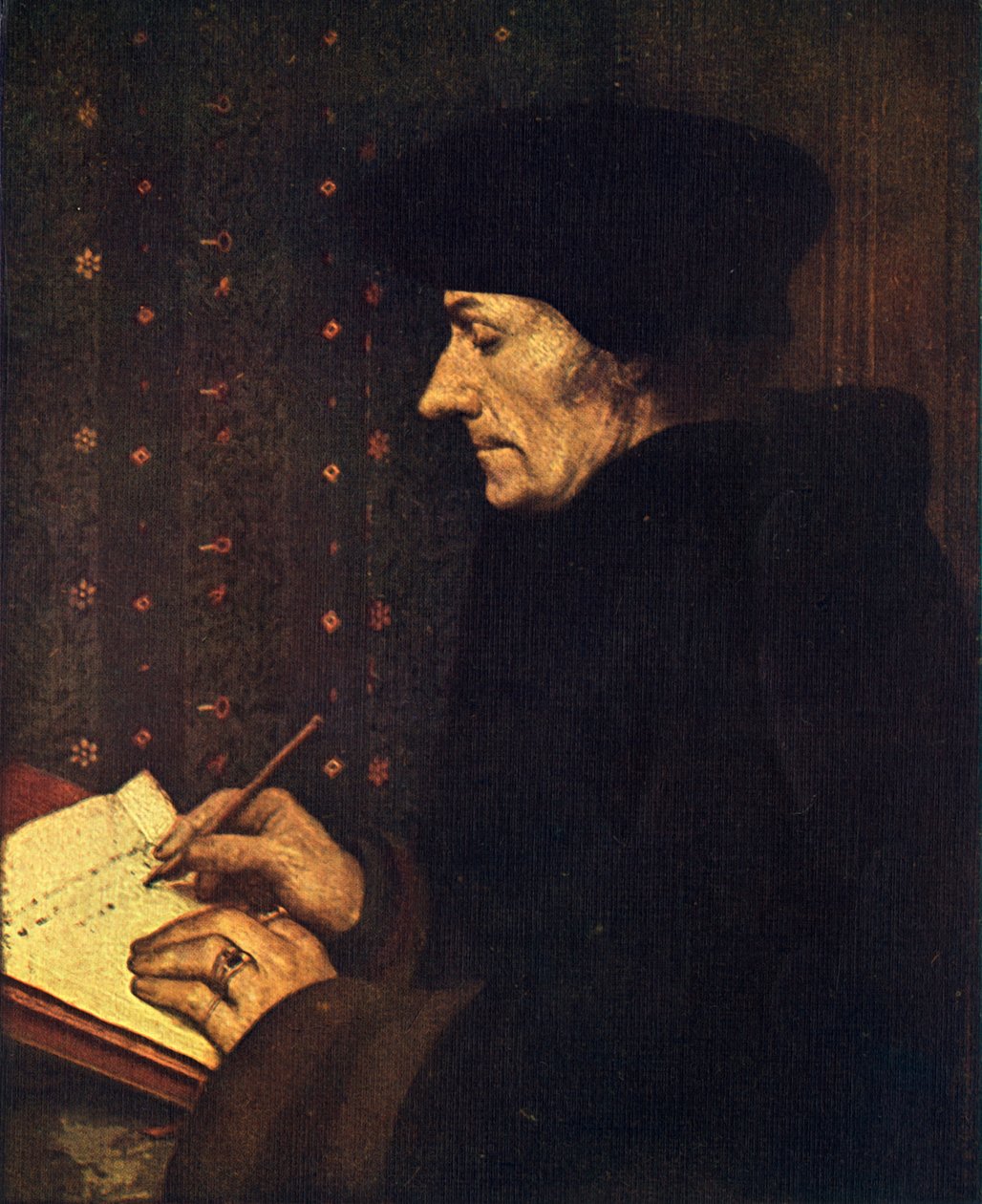 Erasmus, 1523, 1909 od Hans Holbein der Jüngere