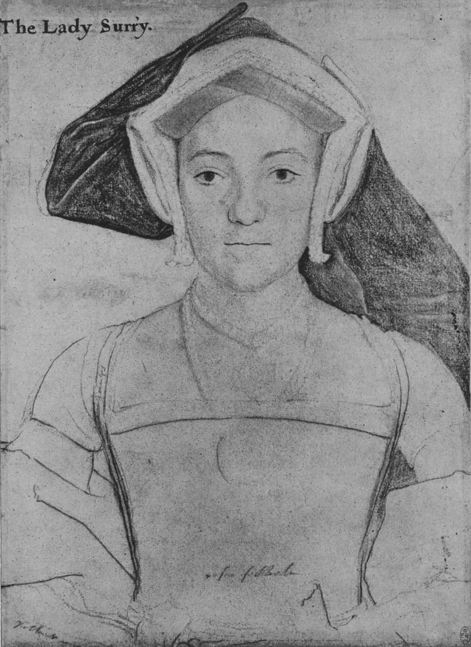 Frances, hraběnka ze Surrey, c1532-1533 1945 od Hans Holbein der Jüngere