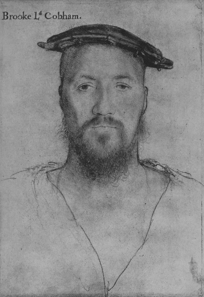 George Brooke, lord z Cobhamu, c1532-1543 1945 od Hans Holbein der Jüngere