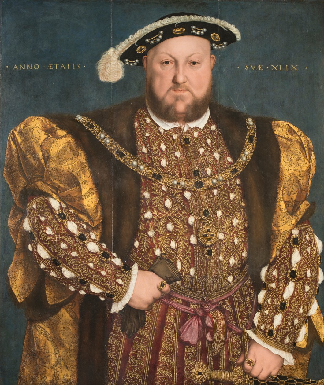 Italština: Portrét anglického krále Jindřicha VIII Portrét anglického krále Jindřicha VIII od Hans Holbein the Younger
