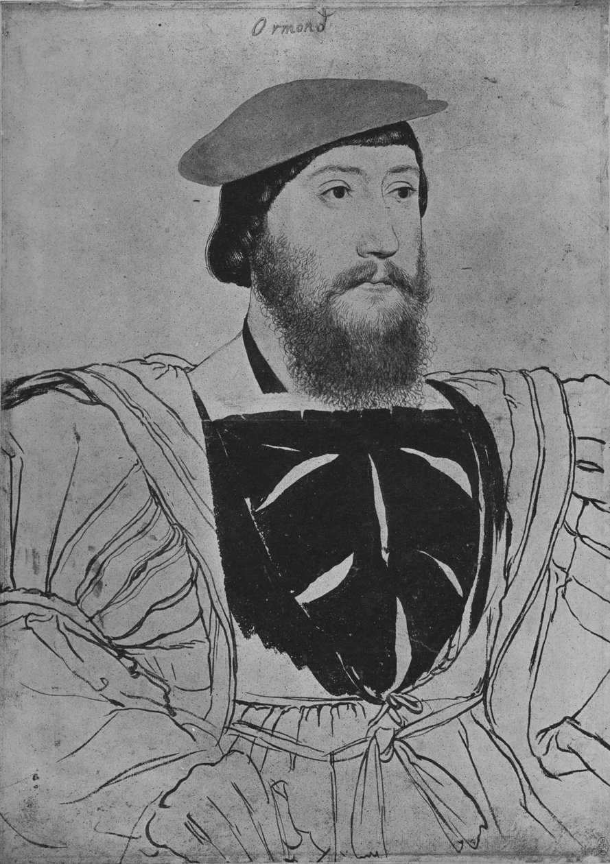 James Butler, c1537 1945 od Hans Holbein der Jüngere