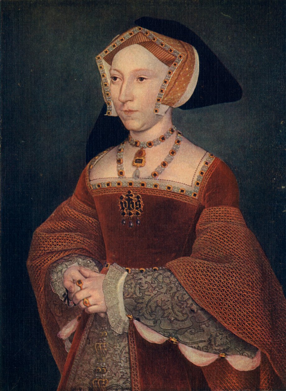 Jane Seymour, 1536-1537, 1909 od Hans Holbein der Jüngere