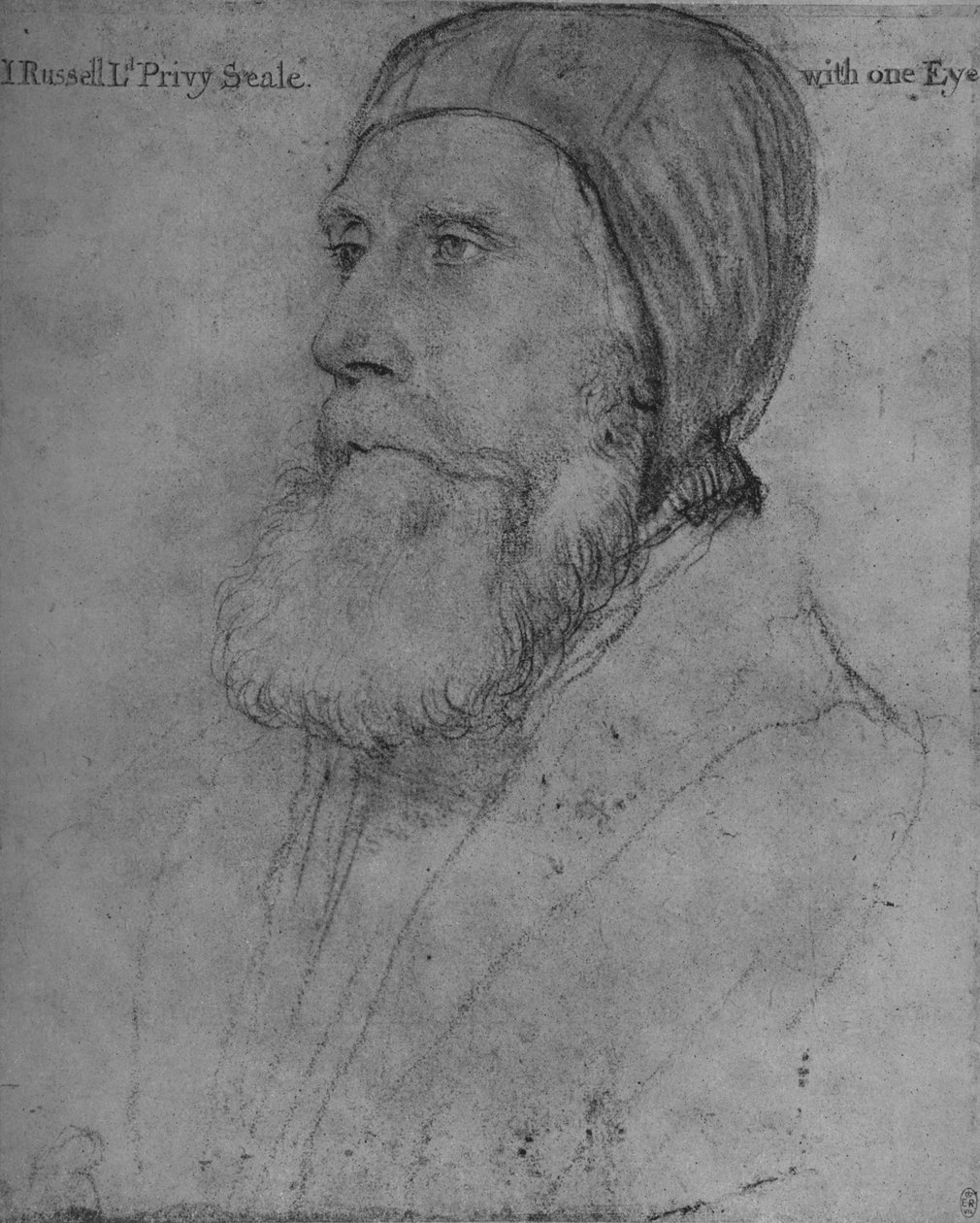 John Russell, hrabě z Bedfordu, c1532-1543 1945 od Hans Holbein der Jüngere