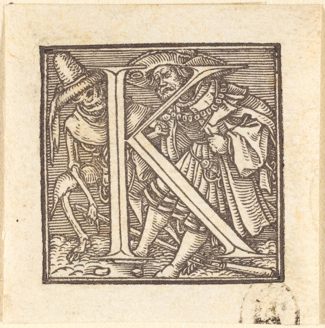 Dopis K od Hans Holbein der Jüngere