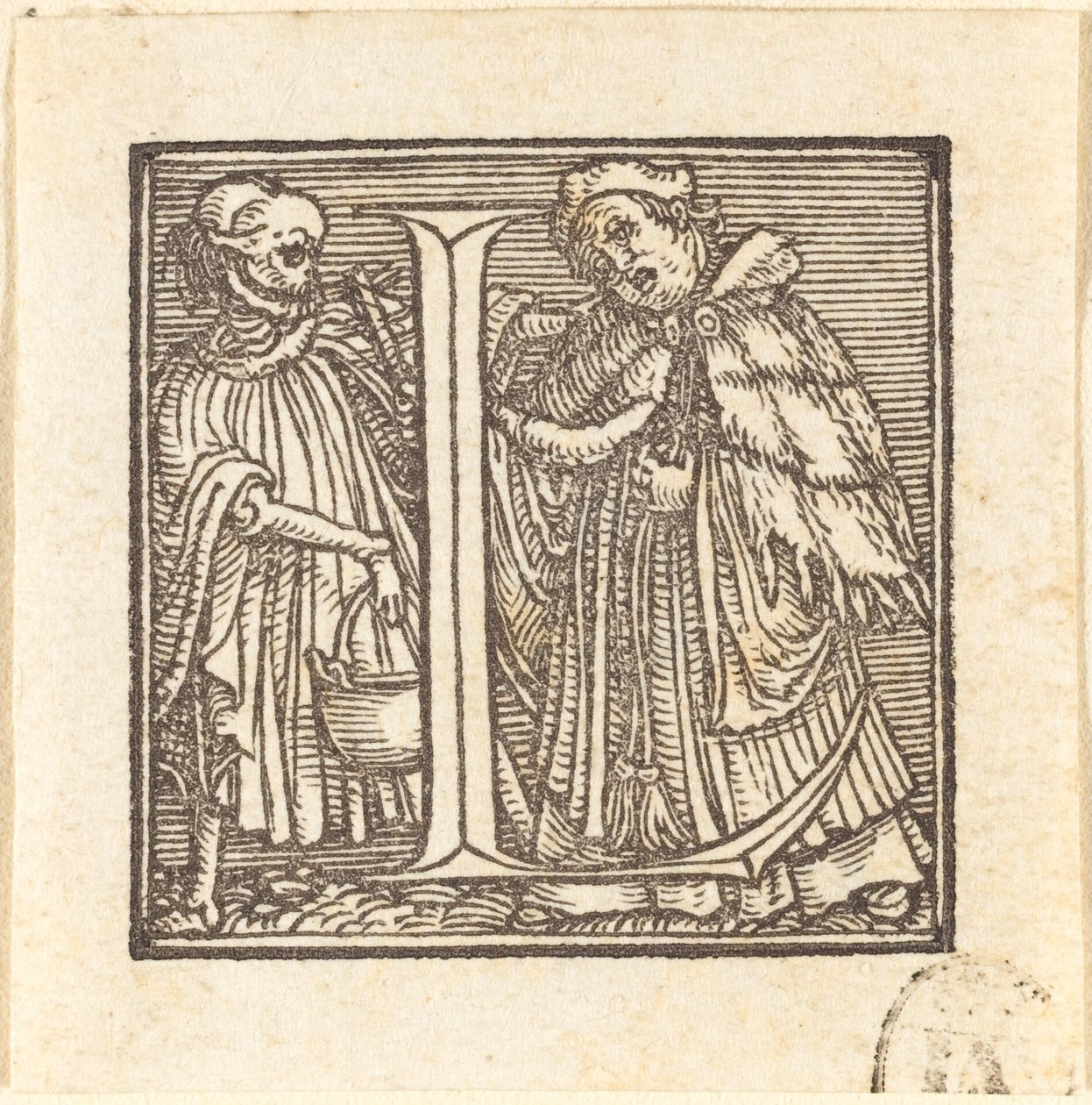 Dopis L od Hans Holbein der Jüngere