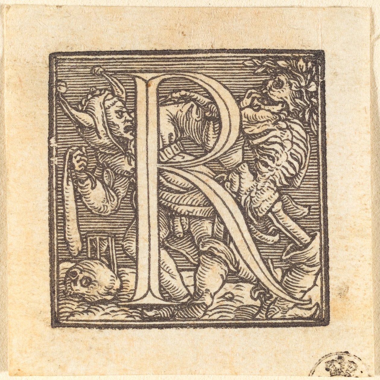 Dopis R od Hans Holbein der Jüngere