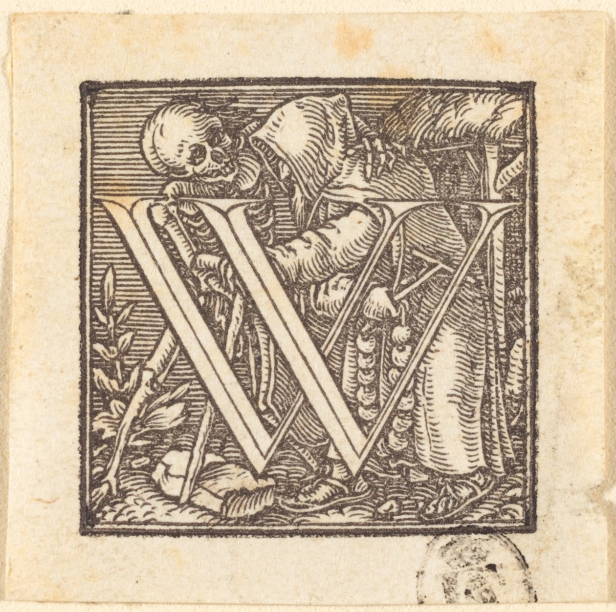 Dopis W od Hans Holbein der Jüngere