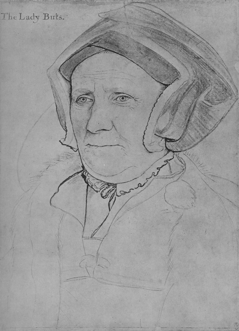 Margaret, Lady Butts, c1541-1543 1945 od Hans Holbein der Jüngere