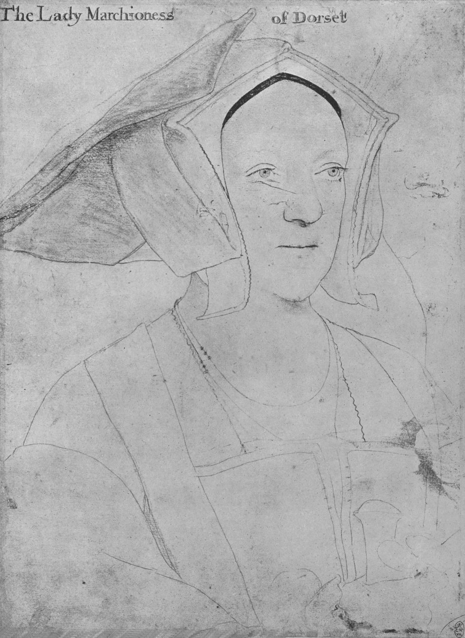 Margaret, markýza z Dorsetu, c1532-1535 1945 od Hans Holbein der Jüngere
