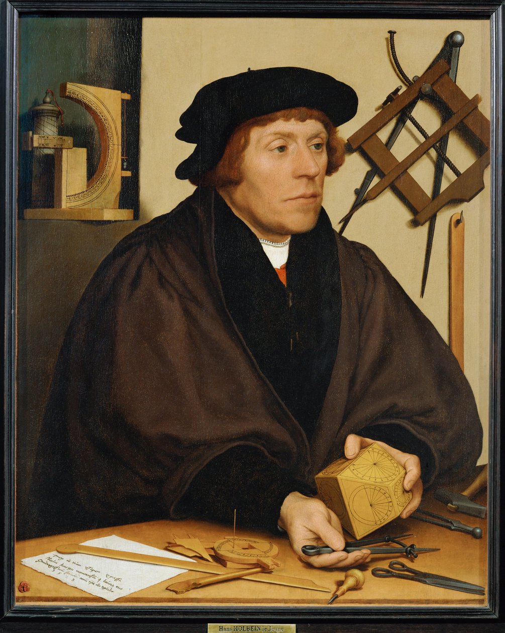 Nicolas Kratzer, astronom krále Jindřicha VIII... od Hans Holbein the Younger