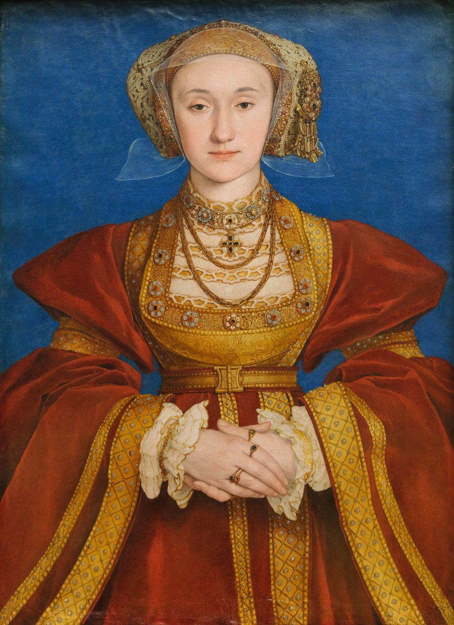 Portrét Anny Klevské od Hans Holbein the Younger