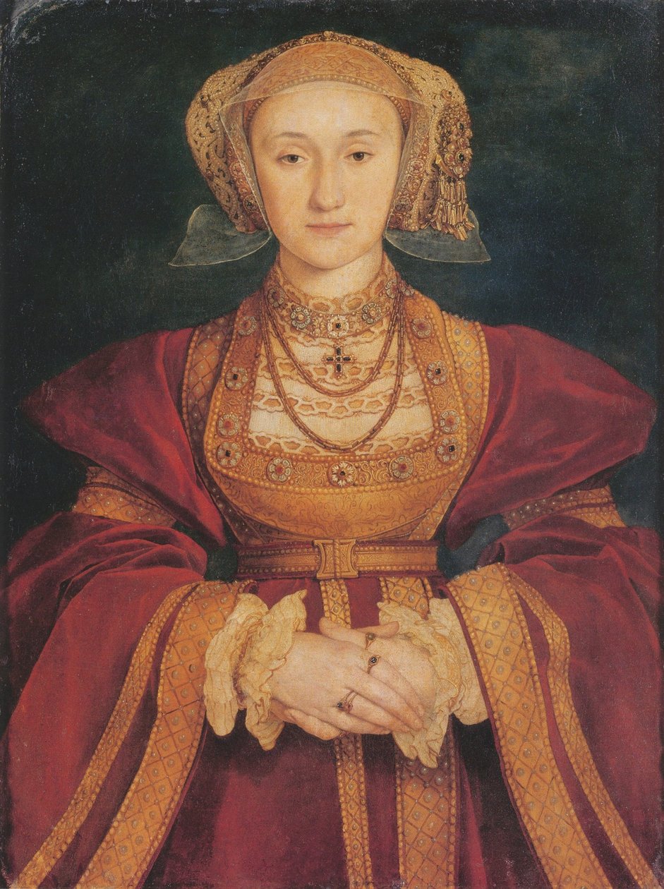 Portrét Anny Klevské od Hans Holbein the Younger