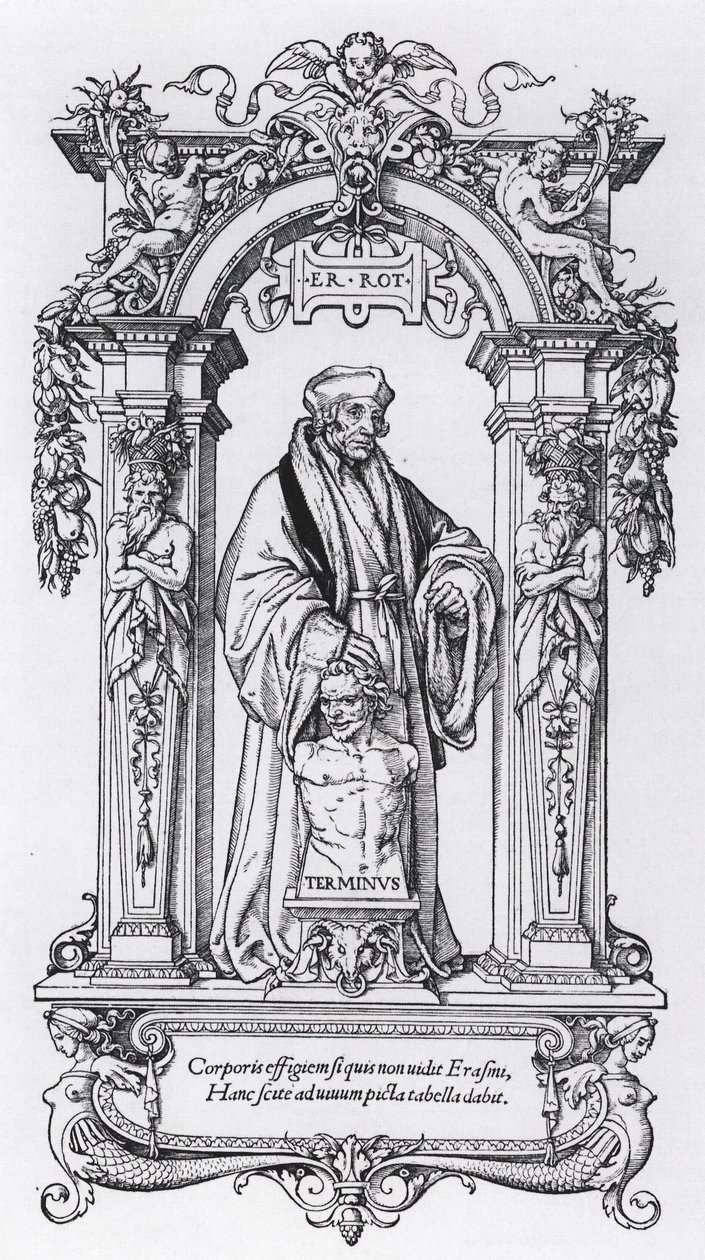Portrét Erasma Rotterdamského (Erasmus "v kufříku") od Hans Holbein the Younger