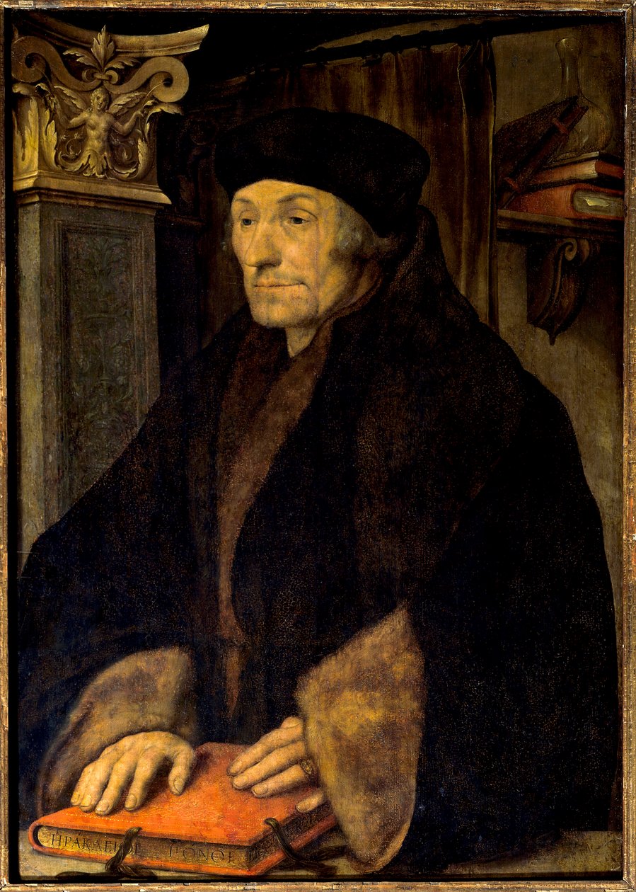 Portrét Erasma Rotterdamského od Hans Holbein der Jüngere