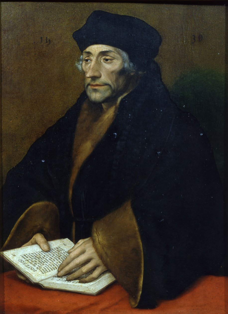 Portrét Erasma Rotterdamského 1467-1536, 1530 od Hans Holbein der Jüngere