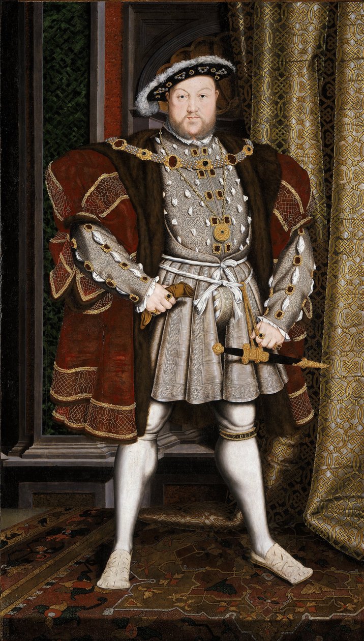 Portrét Jindřicha VIII. od Hans Holbein the Younger