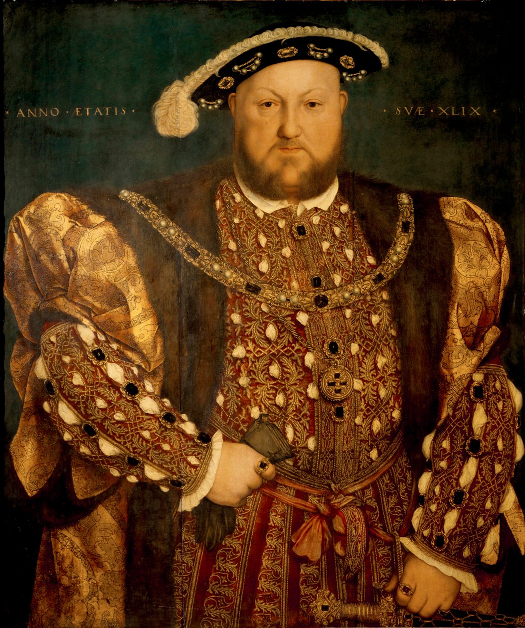 Portrét Jindřicha VIII. ve věku 49 let od Hans Holbein the Younger